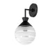 Maxim Copacabana Black 1 Light Outdoor Wall Mount 12444CLFTBK