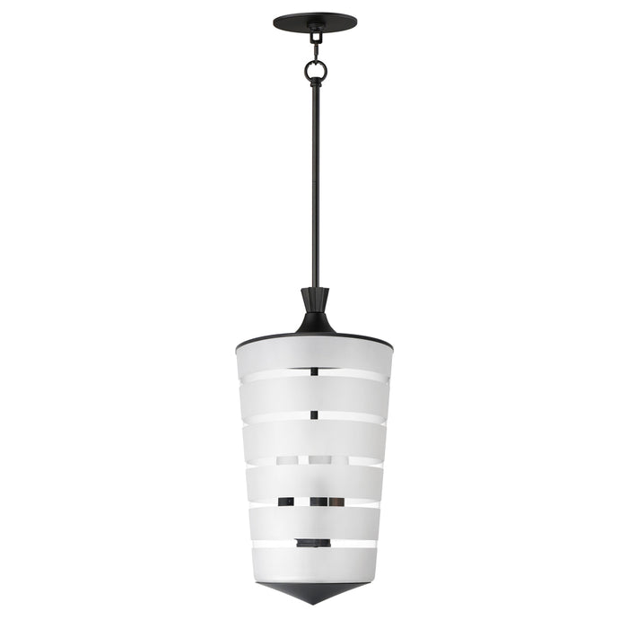 Maxim Copacabana Black 3 Light Pendant 12443CLFTBK