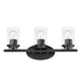 Maxim Corona Black 3 Light Bath Vanity 10213CLBK