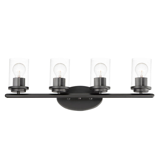 Maxim Corona Black 4 Light Bath Vanity 10214CLBK