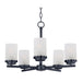 Maxim Corona Black 5 Light Chandelier 10205FTBK