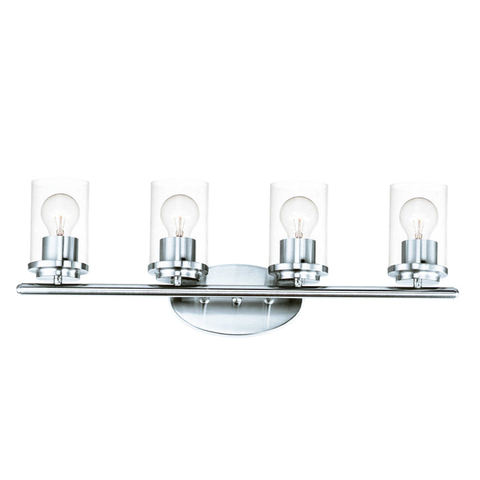 Maxim Corona Polished Chrome 4 Light Bath Vanity 10214CLPC