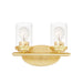 Maxim Corona Satin Brass 2 Light Bath Vanity 10212CLSBR