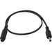 Maxim CounterMax MX LD D Black 12 Inch Extension Cord 53868BK