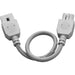 Maxim CounterMax MXInterLink4 White 9 Inch Connector Cord 87876WT