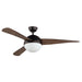 Maxim Cupola Oil Rubbed Bronze LED 2 Light Indoor Ceiling Fan 88802OI
