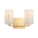 Maxim Dart Satin Brass 2 Light Bath Vanity 21282SWSBR