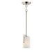 Maxim Dart Satin Nickel 1 Light Mini-Pendant 91280SWSN