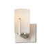 Maxim Dart Satin Nickel 1 Light Wall Sconce 21281SWSN