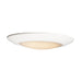 Maxim Diverse White 1 Light LED Flushmount 57861WTWT