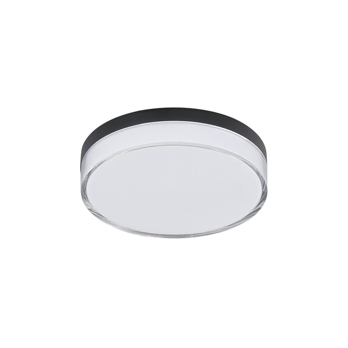 Maxim Edge Black LED 1 Light Flushmount 59762CLFTBK - Flushmounts