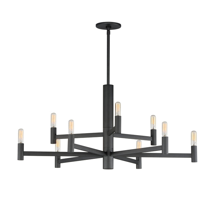 Maxim Emana Black 9 Light Chandelier 21369BK - Chandeliers
