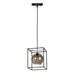 Maxim Fluid Black Polished Chrome LED 1 Light Pendant 11367MSKBKPC