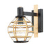 Maxim Heirloom Black Burnished Brass 1 Light Outdoor Wall Sconce 11543BKBUB