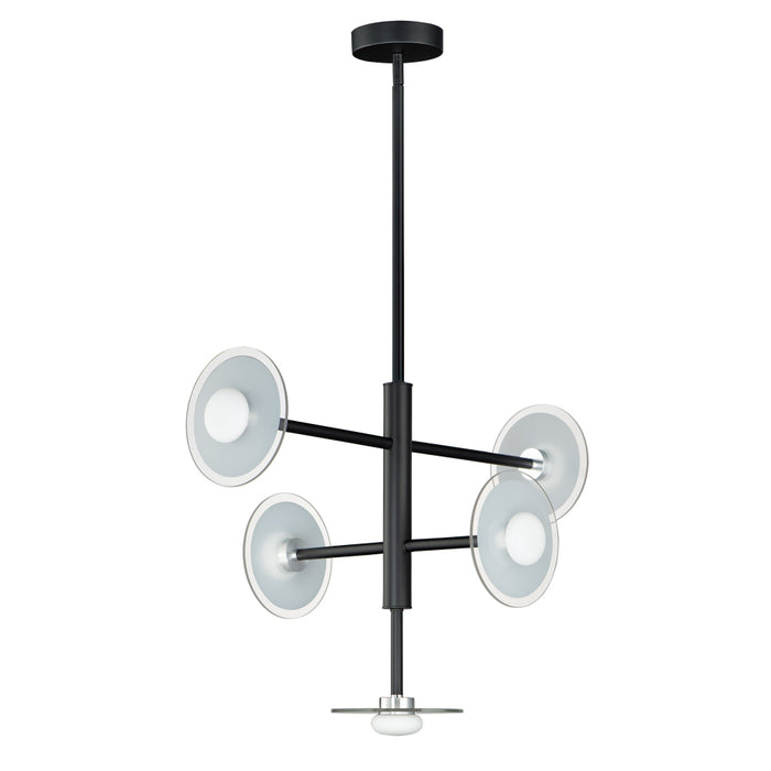 Maxim Helio Black 5 Light LED Pendant 24765FTSWBK