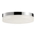 Maxim Illuminaire II Polished Chrome 1 Light LED Flushmount 57683CLFTPC