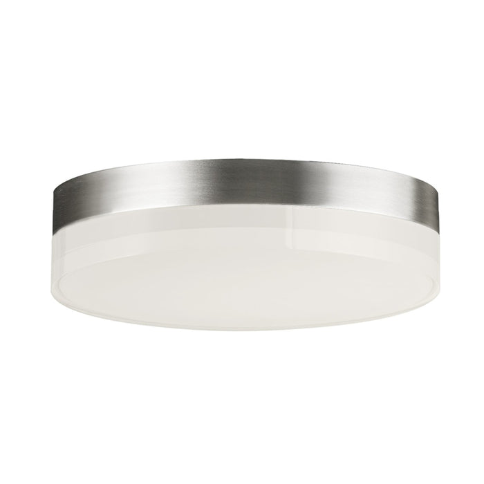 Maxim Illuminaire II Satin Nickel 1 Light LED Flushmount 57682CLFTSN