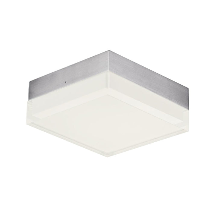 Maxim Illuminaire II Satin Nickel 1 Light LED Flushmount 57686CLFTSN