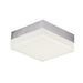 Maxim Illuminaire II Satin Nickel 1 Light LED Flushmount 57686CLFTSN