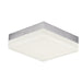 Maxim Illuminaire II Satin Nickel 1 Light LED Flushmount 57687CLFTSN