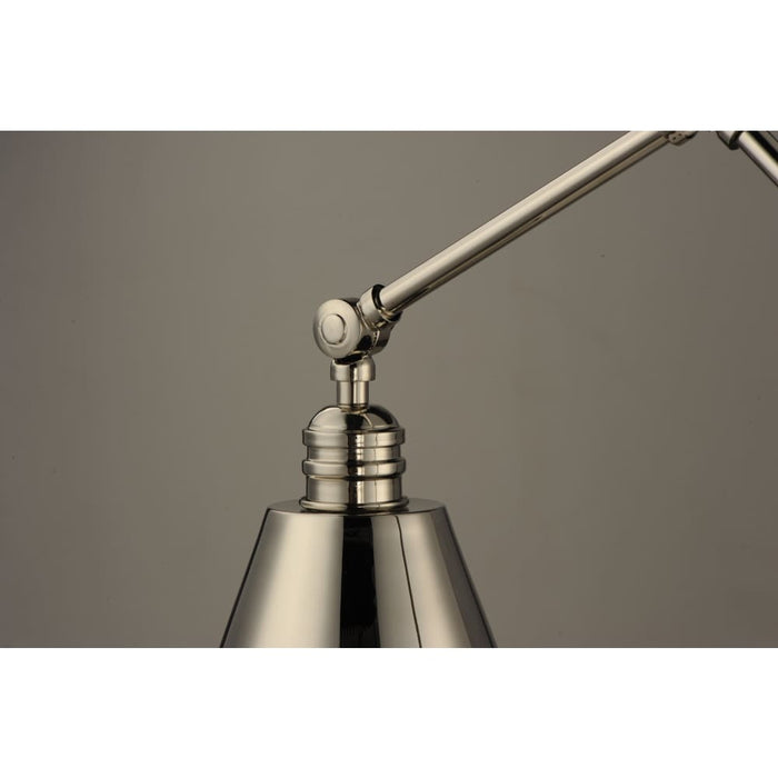 Maxim Library Polished Nickel 1 Light Wall Sconce 12222PN