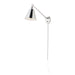 Maxim Library Polished Nickel 1 Light Wall Sconce 12222PN