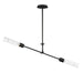Maxim Lighting Equilibrium Black LED Linear Pendant 26372CLBK - Pendants