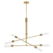 Maxim Lighting Equilibrium Natural Aged Brass LED Pendant 26376CLNAB - Pendants
