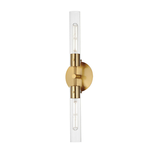 Maxim Lighting Equilibrium Natural Aged Brass LED Wall Sconce 26370CLNAB - Wall Sconces