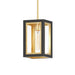 Maxim Lighting Neoclass Black Gold Outdoor Pendant 30051CLBKGLD - Outdoor Pendants