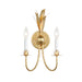Maxim Lighting Paloma Gold Leaf Wall Sconce 2882GL - Wall Sconces