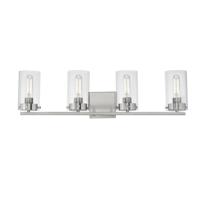 Maxim Lighting Pinn Satin Nickel Bath Vanity 12404CLSN - Bath & Vanity