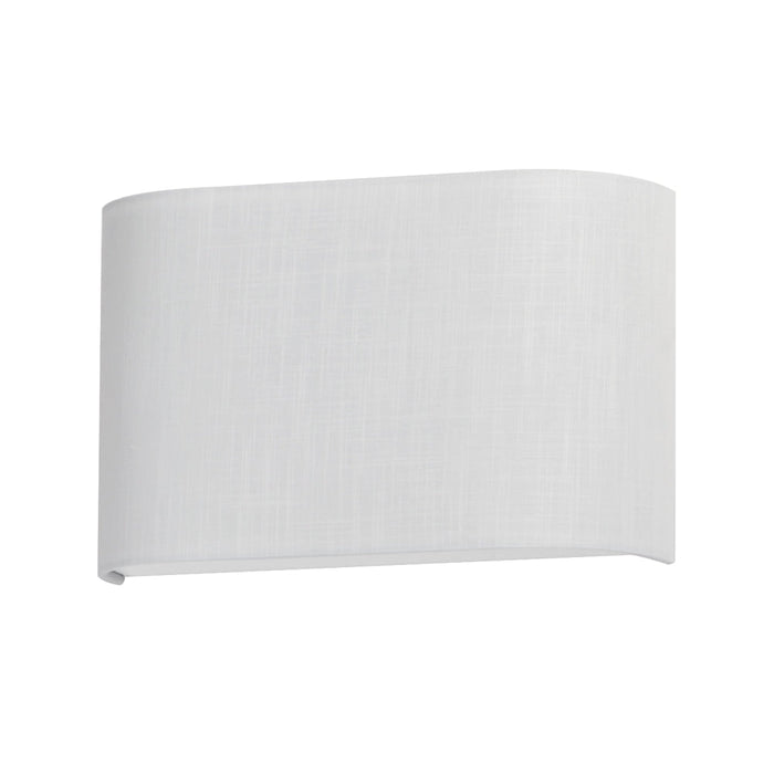 Maxim Lighting Prime White Linen LED Wall Sconce 10229WL - Wall Sconces