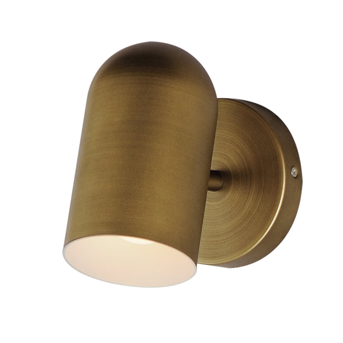 Maxim Lighting Spot Light Natural Aged Brass LED Outdoor Wall Mount 62003NAB - Outdoor Wall Sconces