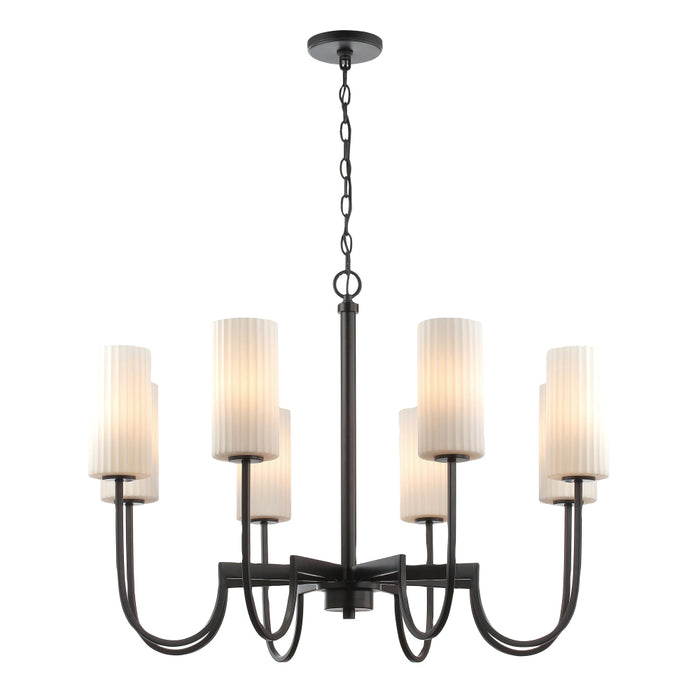 Maxim Lighting Town and Country Black Chandelier 32008SWBK - Chandeliers