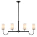 Maxim Lighting Town and Country Black Linear Pendant 32004SWBK - Pendants