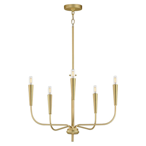 Maxim Lighting Vela Satin Brass Chandelier 24815SBR - Chandeliers