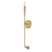 Maxim Lighting Vela Satin Brass Wall Sconce 24811SBR - Wall Sconces