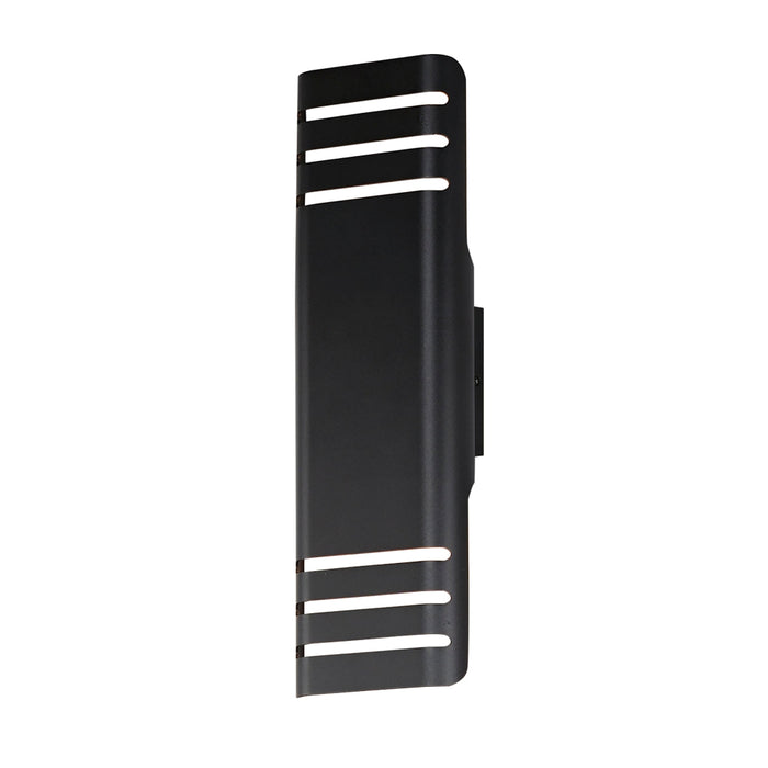 Maxim Lightray LED Black LED 2 Light Outdoor Wall Mount 86176BK - Outdoor Wall Sconces