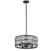 Maxim Madeline Black 4 Light Pendant 21815BCBK