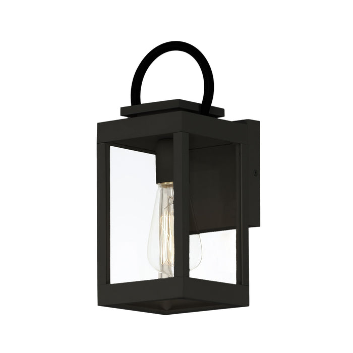 Maxim Nassau Vivex Black 1 Light Outdoor Wall Mount 40312CLBK