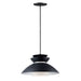 Maxim Nordic Black 1 Light Pendant 11359WTBK