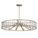 Maxim Odeon Golden Silver 10 Light Chandelier 21869BCGS - Chandeliers