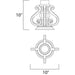 Maxim Oriental Bronze Outdoor Accessories - Outdoor Accessories