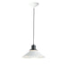 Maxim Oslo Black White 1 Light Pendant 11410BKWT