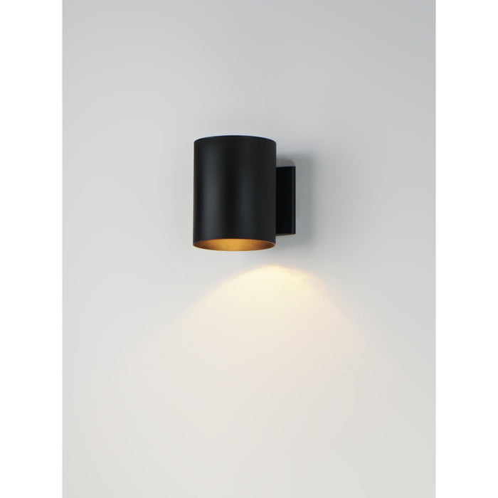 Maxim Outpost Black 1 Light Outdoor Wall Sconce 26101BK - Outdoor Wall Mount