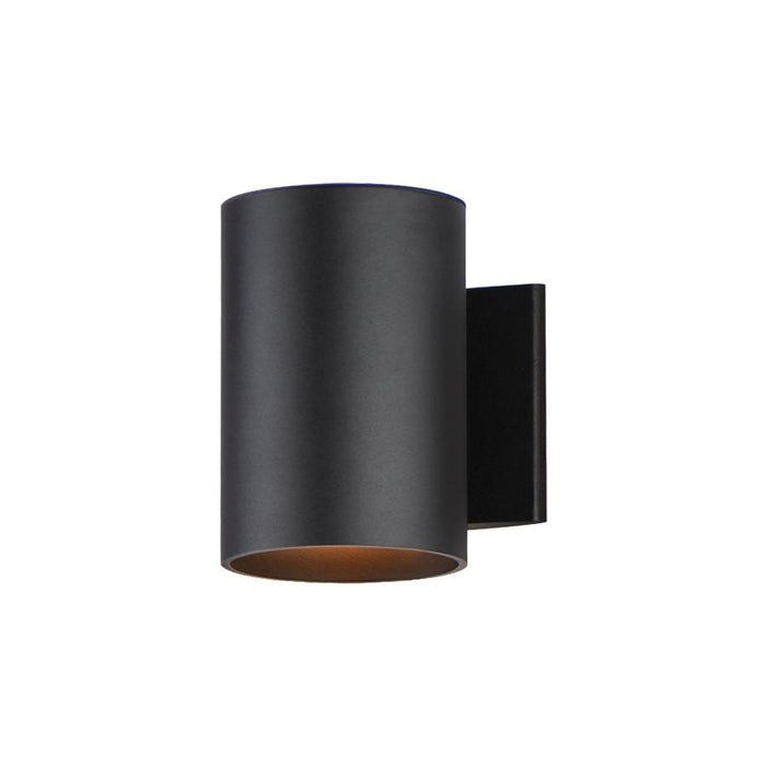 Maxim Outpost Black 1 Light Outdoor Wall Sconce 26101BK - Outdoor Wall Mount