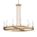 Maxim Ovation Gold LED 12 Light Chandelier 16164CRGLD