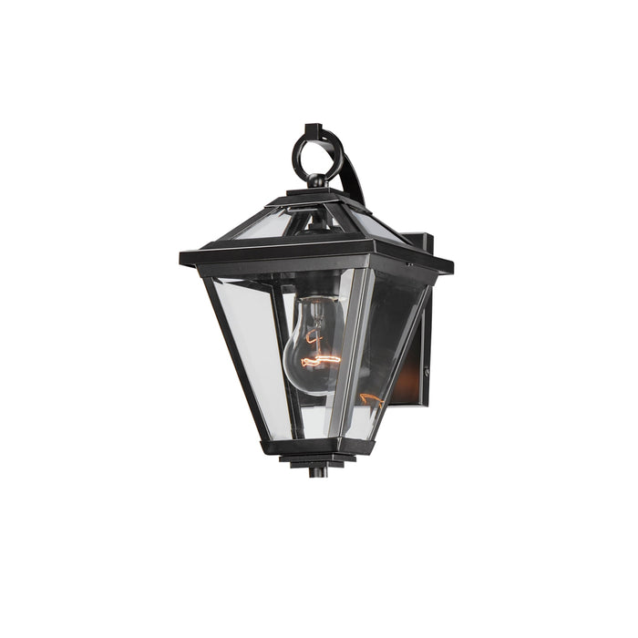 Maxim Prism Black 1 Light Outdoor Wall Mount 30562CLBK - Outdoor Wall Sconces