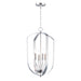 Maxim Provident Satin Nickel 4 Light Chandelier 10034SN